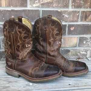 double h king ranch boots